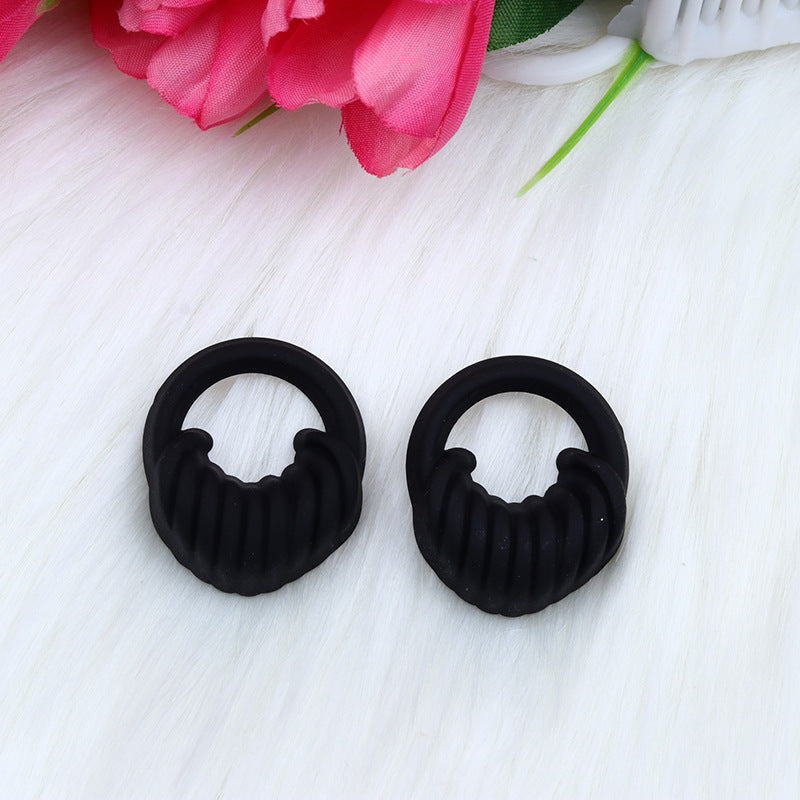 Pendientes acrílicos de pintura en aerosol tridimensional en forma de color al por mayor