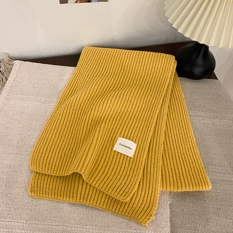 Wholesale Versatile Soft Winter Thick Warm Knitted Small Neck