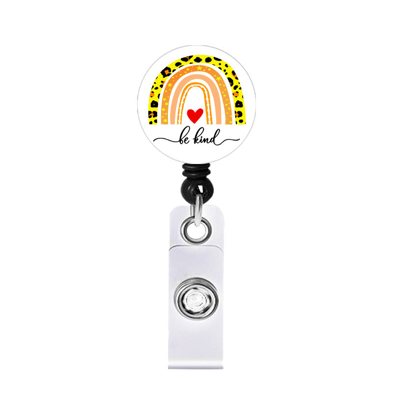 Wholesale ABS Rainbow Telescopic Keychain