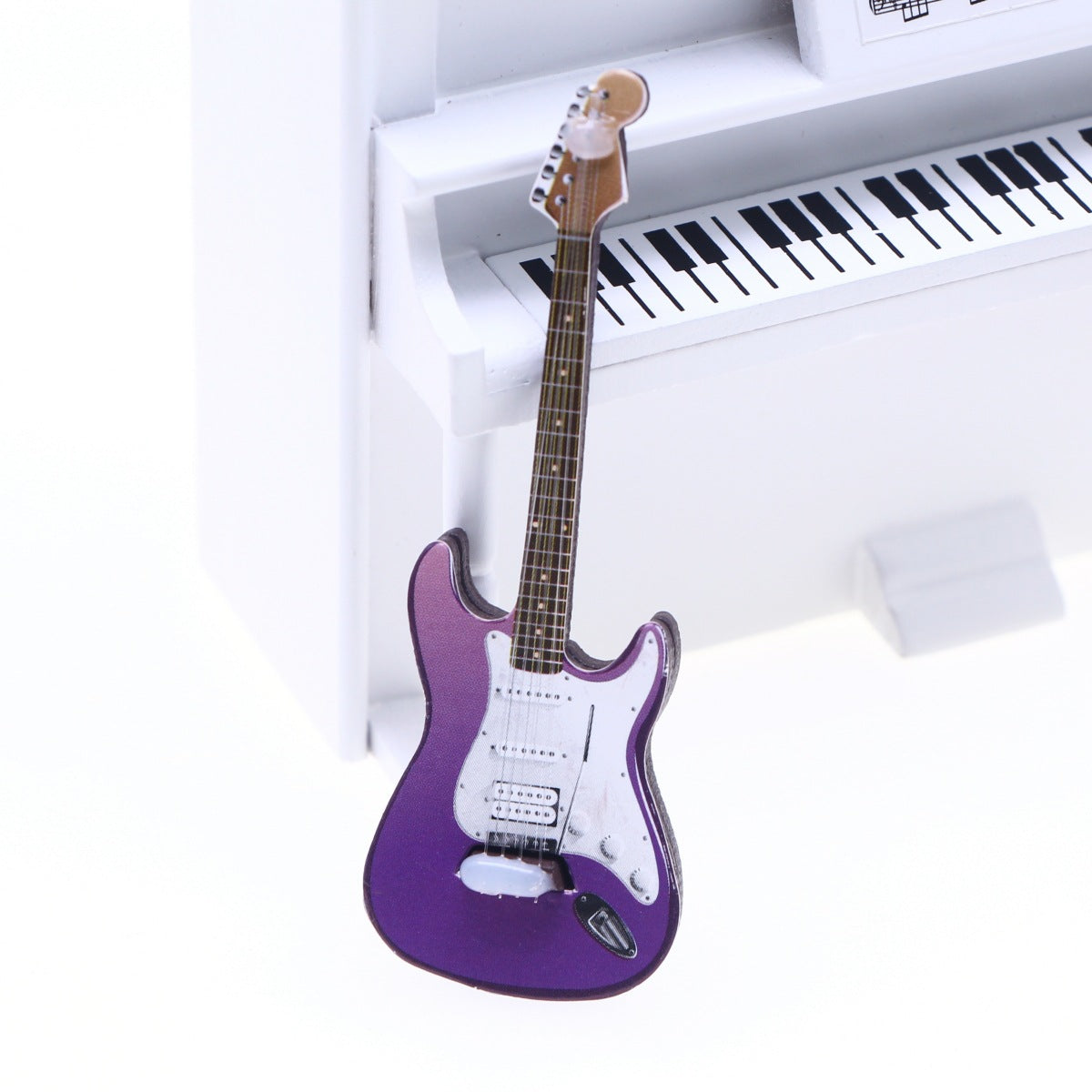 Wholesale 5pcs/pack doll house mini simulation electric guitar Doll Accessories