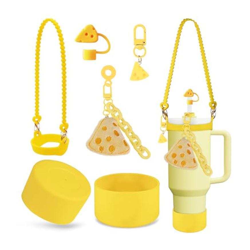 Wholesale Black Cup Set Cross Keychain 40oz Cup Accessories Set