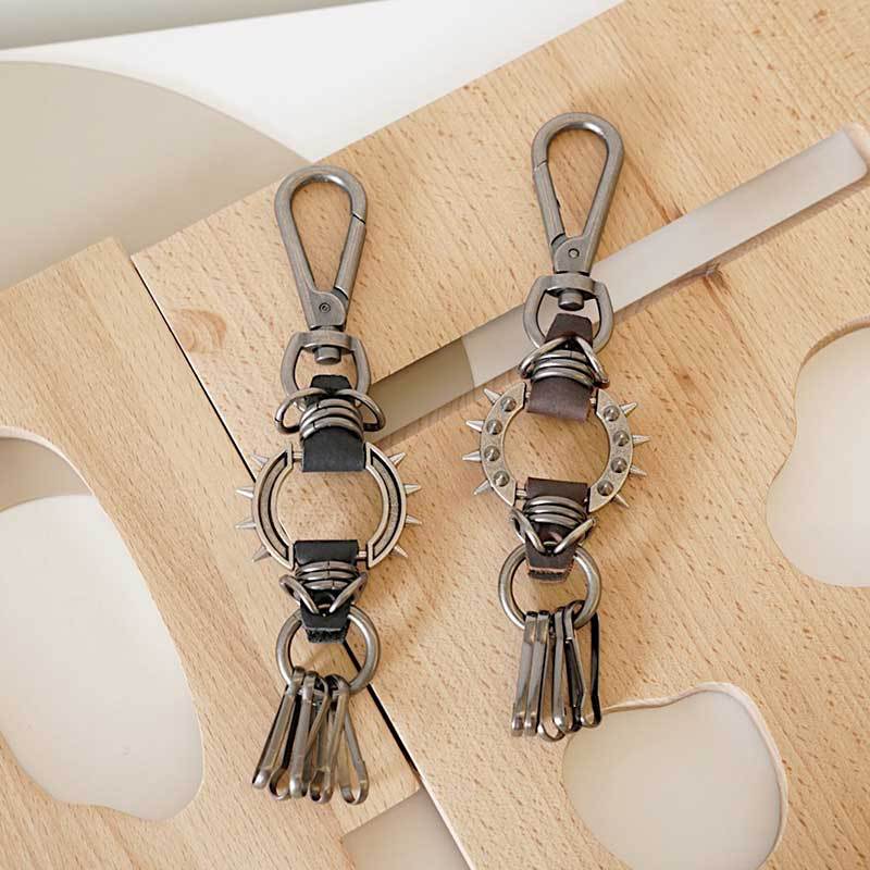 Wholesale Men's Waist Lock Zinc Alloy Keychain