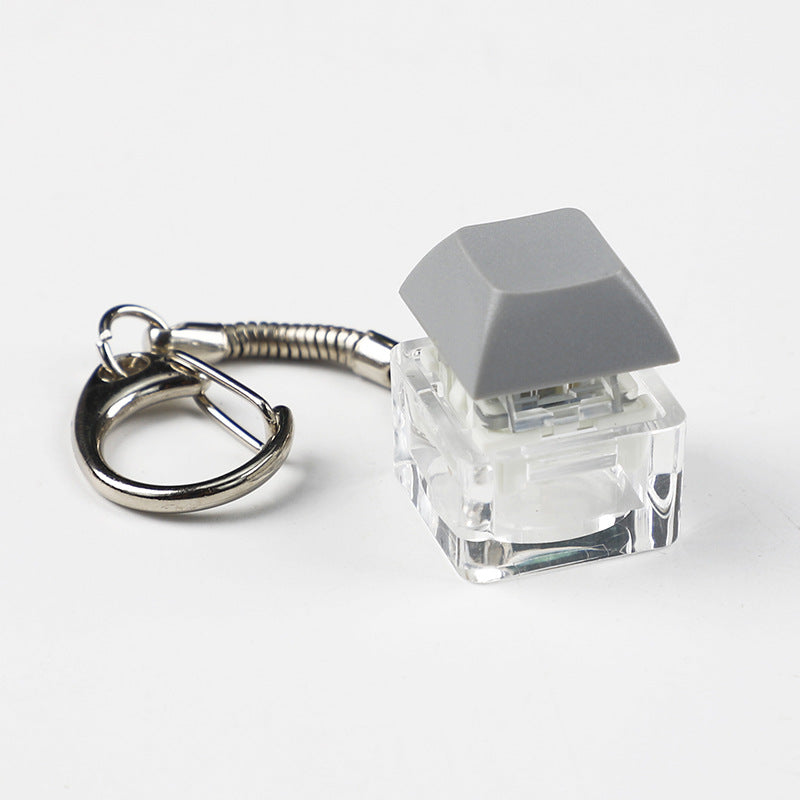 Wholesale Acrylic Decompression Mechanical Keyboard Axis Tester Fidget Keychains