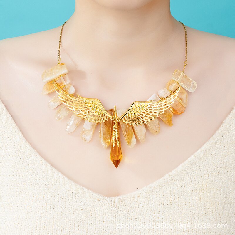 Wholesale Natural Citrine Necklace