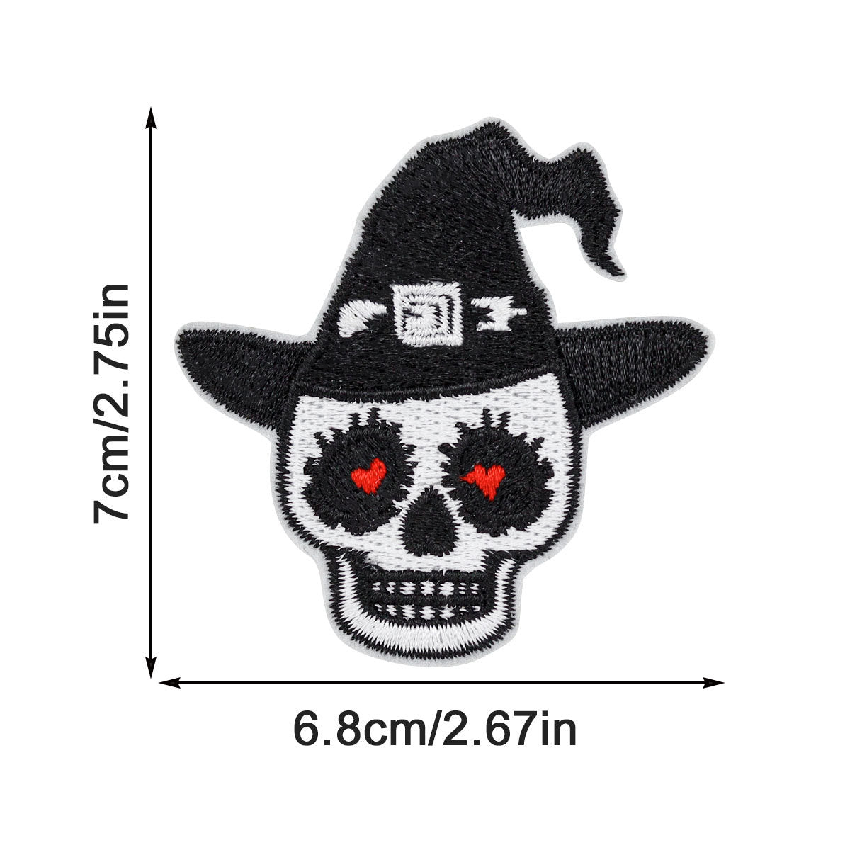 Wholesale  2pcs/pack Embroidered Fabric Hot Melt Adhesive Patches