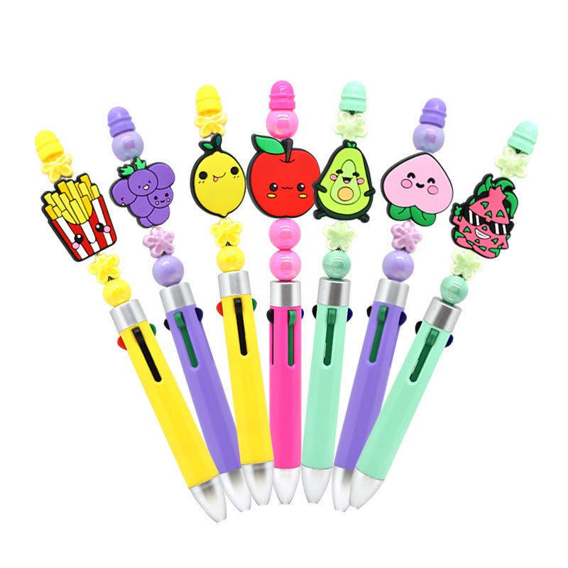 Wholesale Random 100pcs/pack  Food Series Fruit Beads Focal Beads