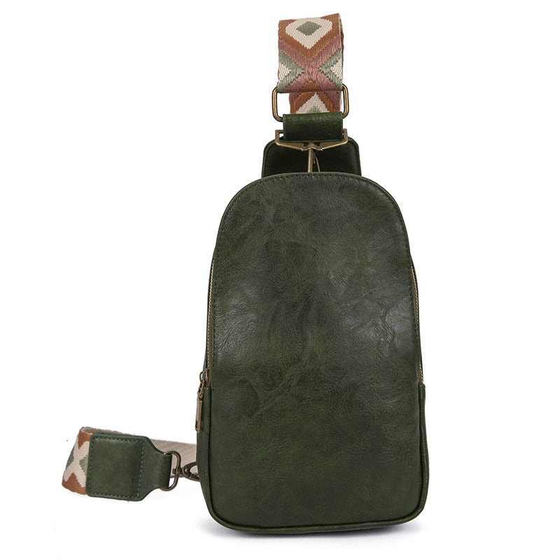 Wholesale Western Style Crossbody Chest Bag Vintage Print Waist Bag