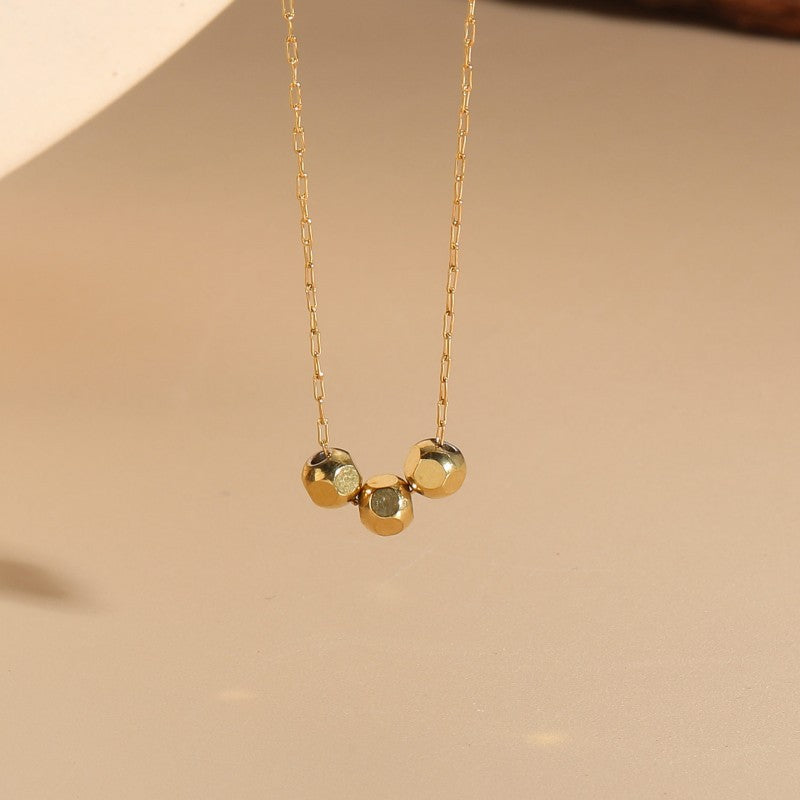 Wholesale Simple Luxury Fashion Versatile Titanium Steel Necklace