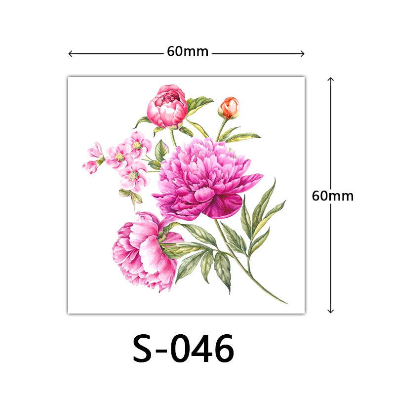 Wholesale 3D Colored Tattoo Stickers