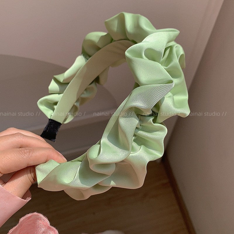 Wholesale Fried Dough Twists Braid Women's New Simple Versatile Vintage Fabric Headband