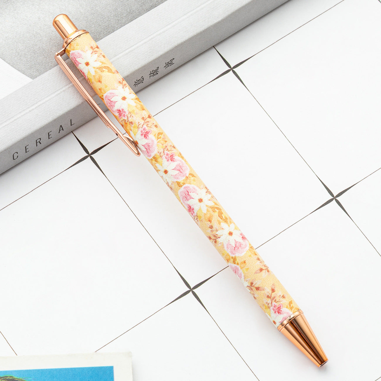 Whoelsale Pens Fashion Flower Metal Pen