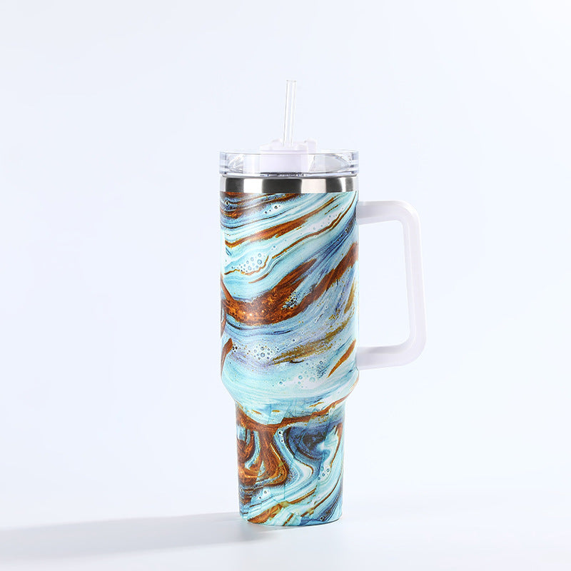 Wholesale Tumbler Ice Bullies Cup  40oz Stainless Steel Paint Dyeing and Printing Double Layer Vacuum Ice Bullies Cup