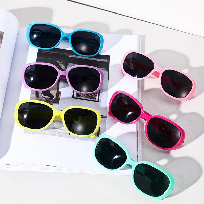 Wholesale Children's sunglasses UV-proof sunglasses cute cartoon fashion little fairy sunglasses baby photo glasses fashion