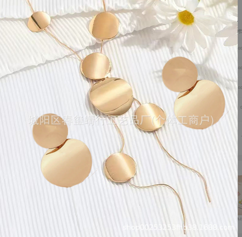 Wholesale Long Necklace Trendy Jewelry  Necklace Stainless Steel Necklace