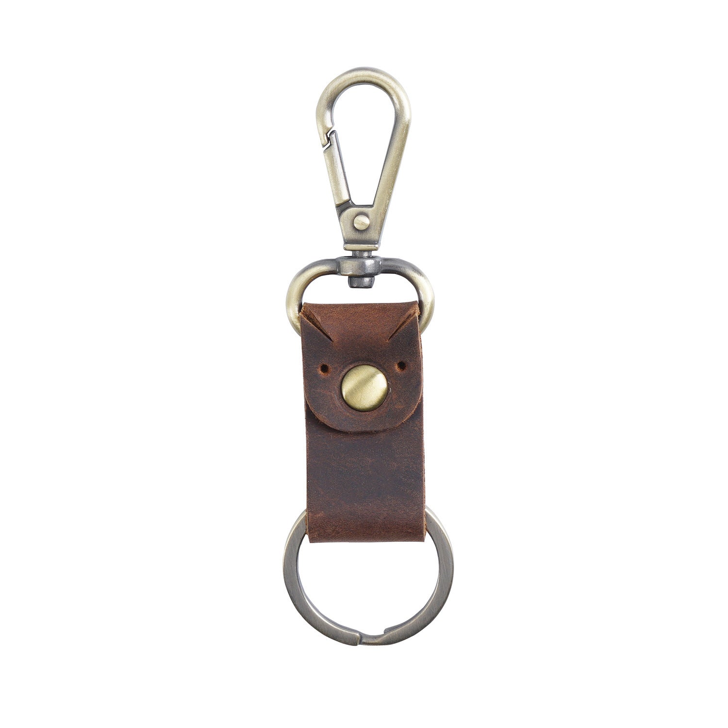 Wholesale Leather Vintage Cowhide Creative Keychain