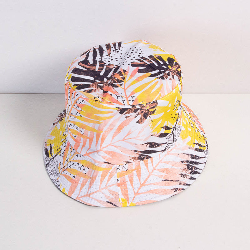 Wholesale polyester colorful letter bucket hat