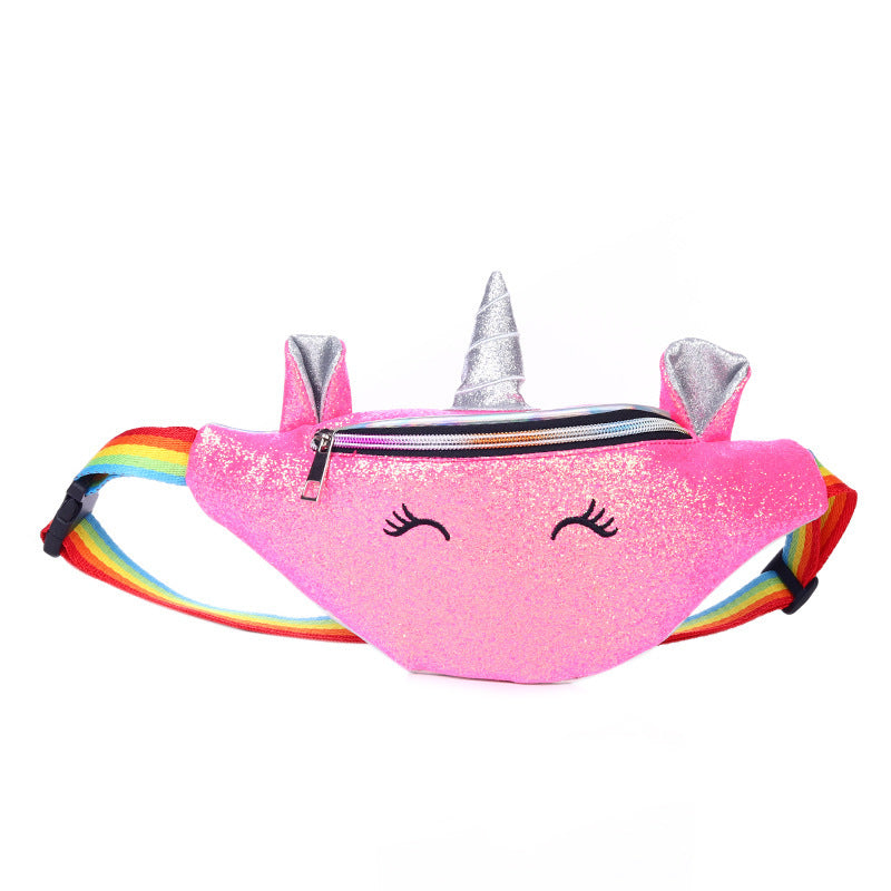 Bolsa de cintura láser de caricatura para niños al por mayor