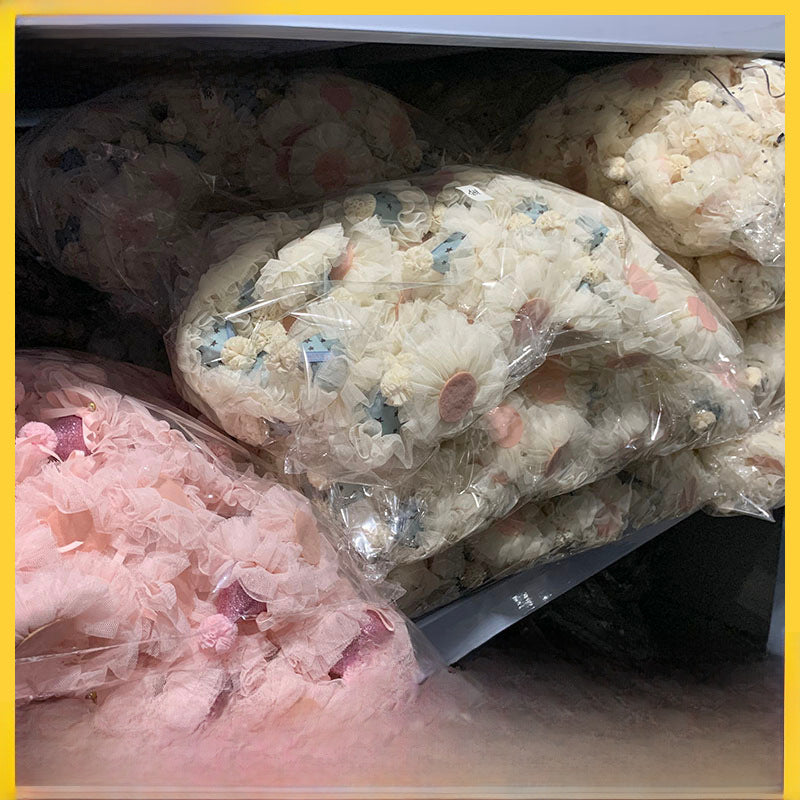 Wholesale princess birthday hat crown top clip little girl performance hair accessories