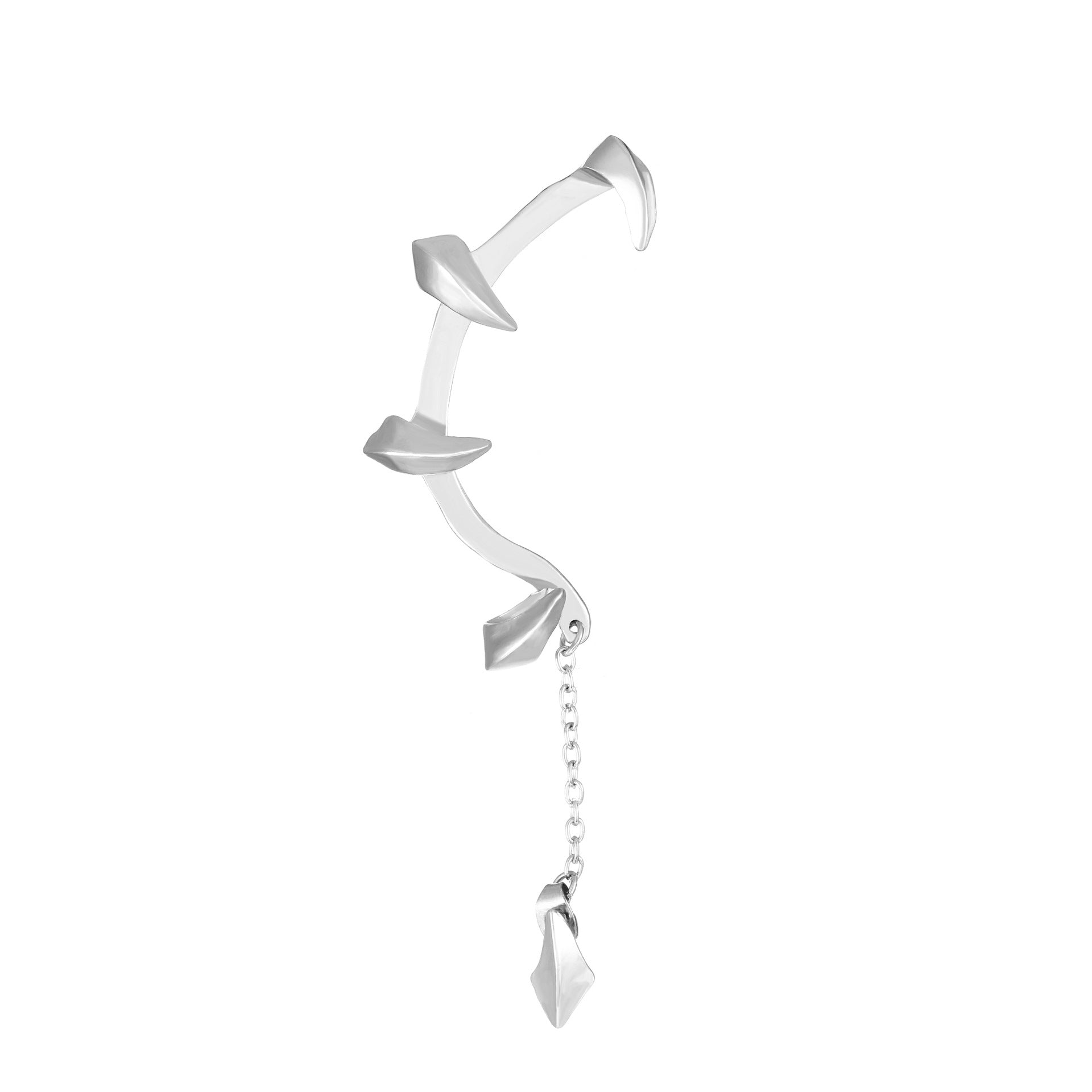 Wholesale Gothic Demon Claw Ear Cuff Women S Punk Dark Alloy Ear Clip For No Piercing Stylish Boutique Jewelry Accessory