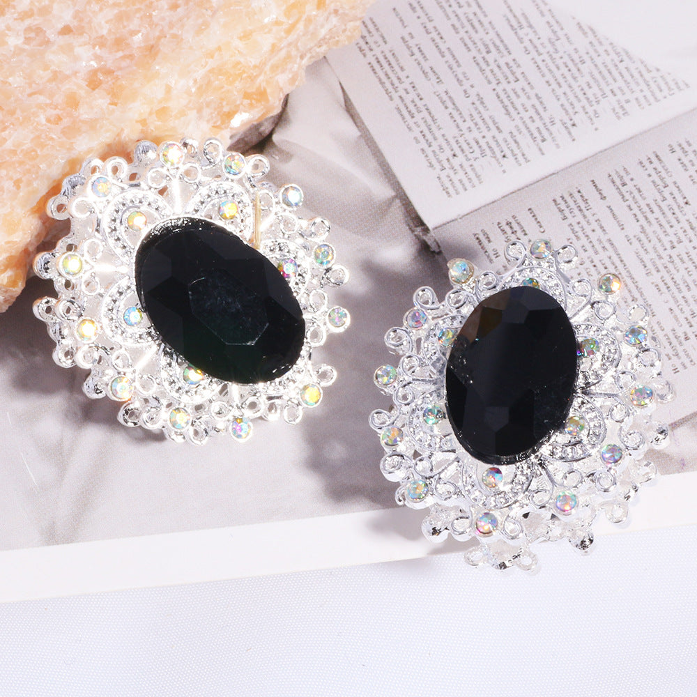 Wholesale 3pcs/pack Retro alloy heavy-duty beads straight hole DIY beading