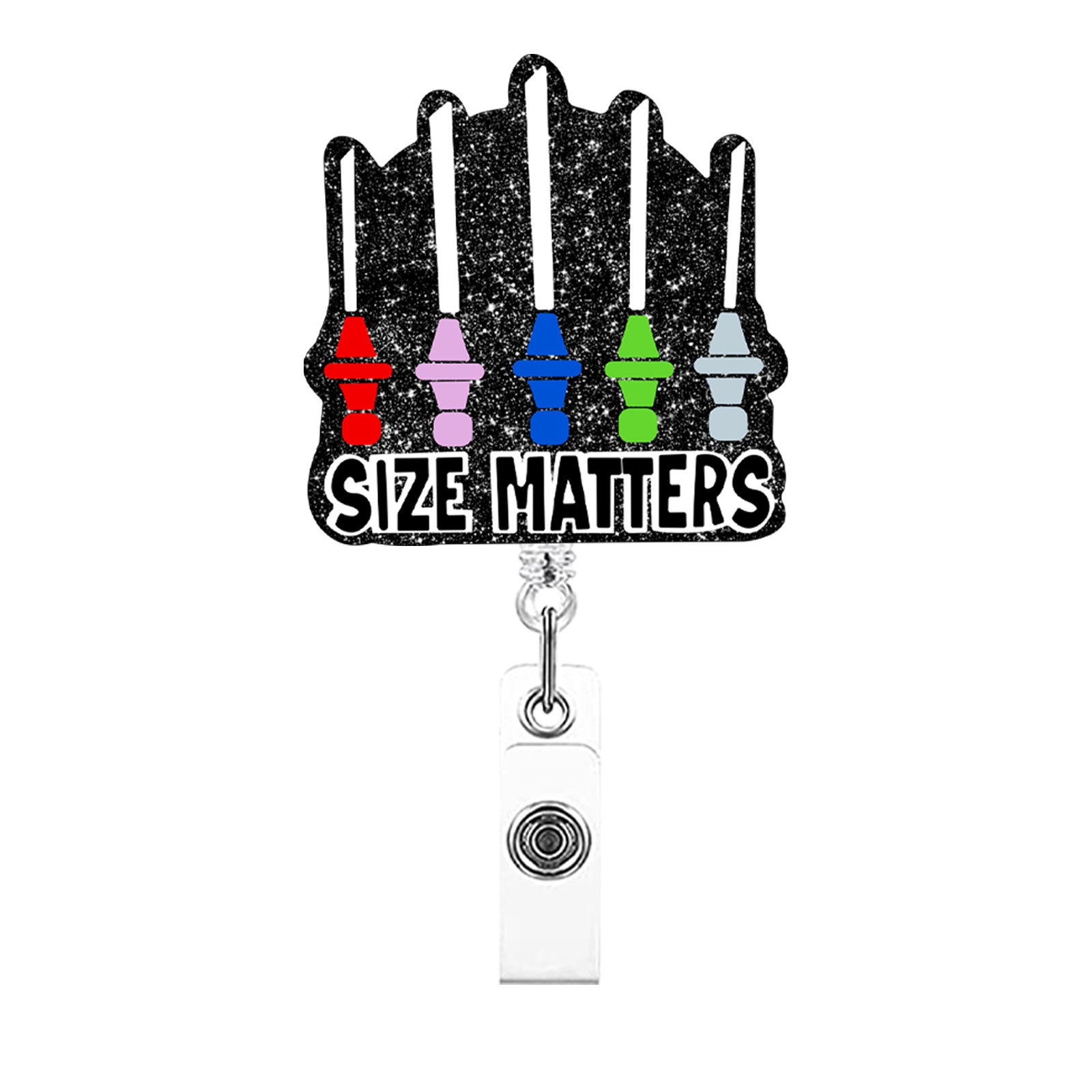 Wholesale Acrylic Letter Multifunctional Special-shaped Telescopic Buckle Clip