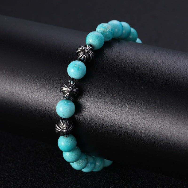 Wholesale  Cross Flower Turquoise Bracelet Jewelry