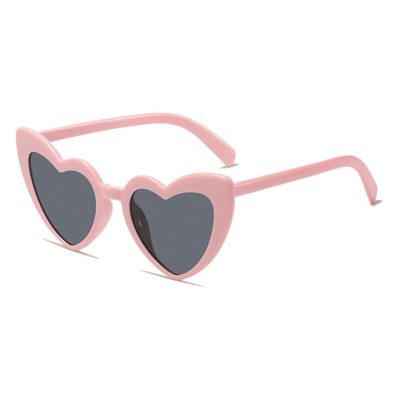 Wholesale Colorful heart-shaped party dancing sunglasses