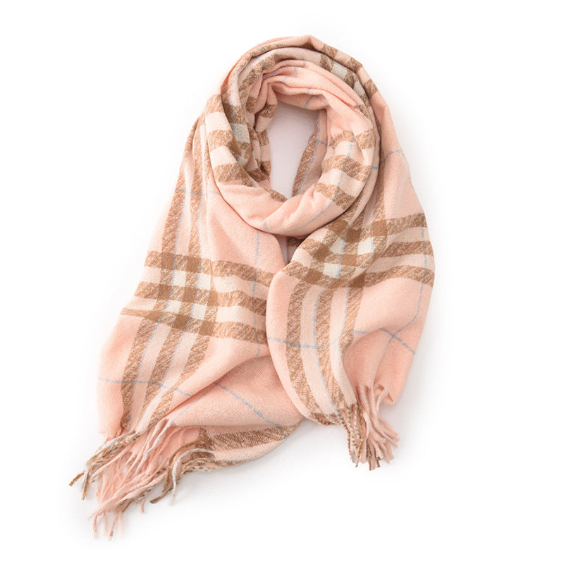 Wholesale Autumn and Winter Double Sided Imitation Cashmere Scarf