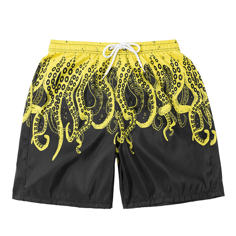 Wholesale Quick-drying Beach Pants Loose Lined Swim Trunks Men's Shorts Swimwear