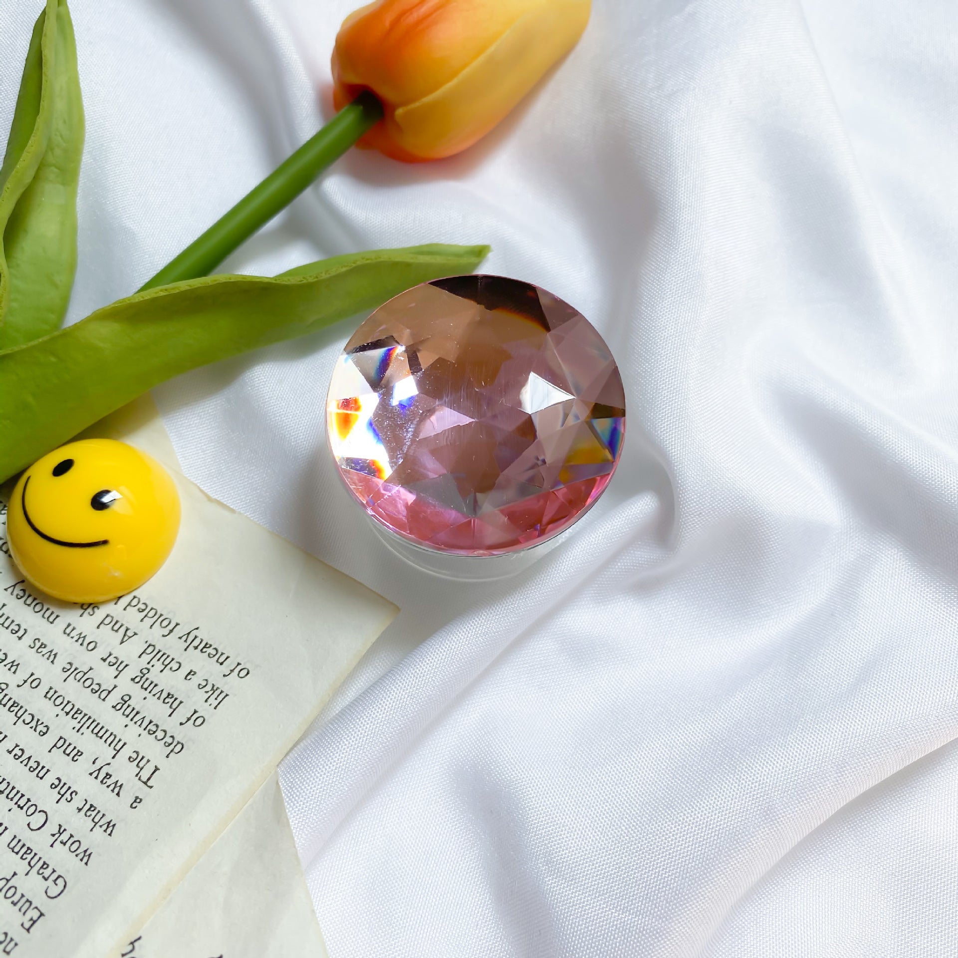 Wholesale Plastic Gem Rhinestone Mobile Phone Airbag Holder