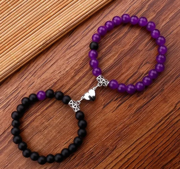 Wholesale Magnet Beaded Bracelet Set