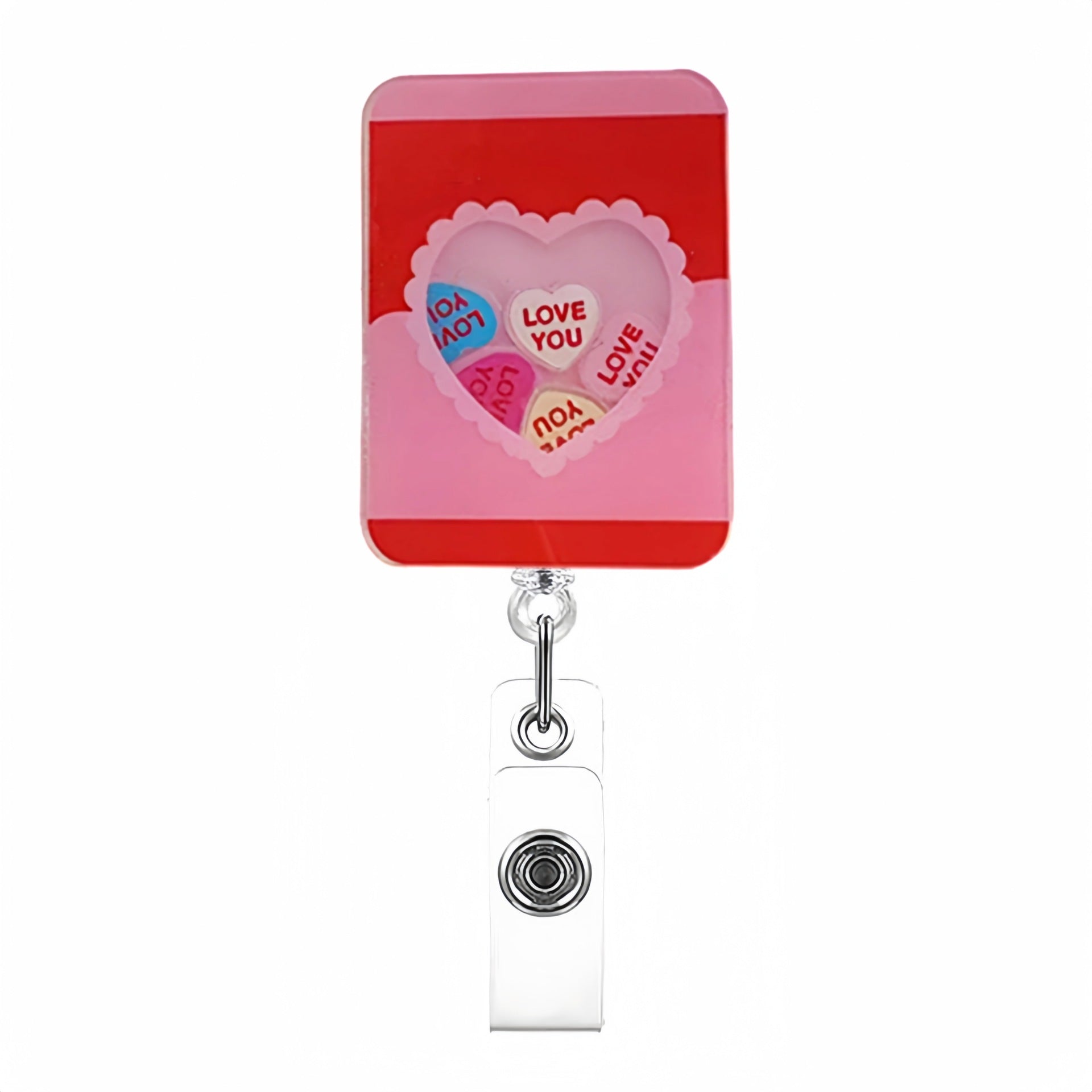 Wholesale Cartoon Shake-Up Easy-Pull Buckle Badge Reels
