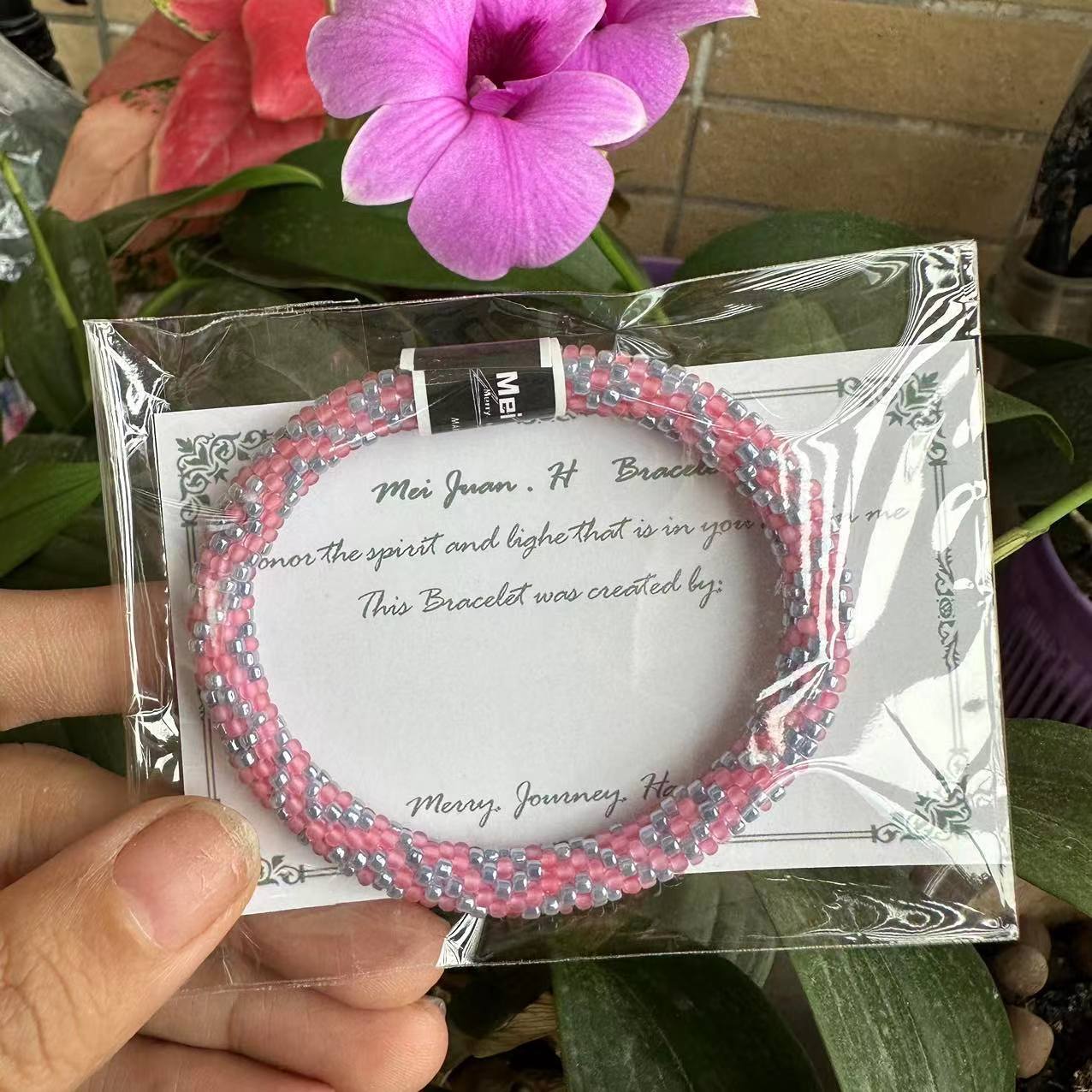 Wholesale Aroma Diffuser Bohemian Rice Beads Japanese All-match Bracelet