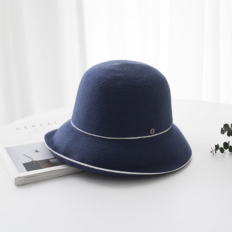 Sombrero de cubo trenzado de algodón al por mayor