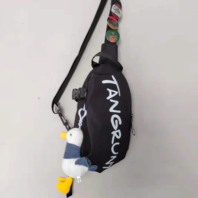 Wholesale Messenger bag sports waist bag casual fashion shoulder bag student personality small cross bag chest bag