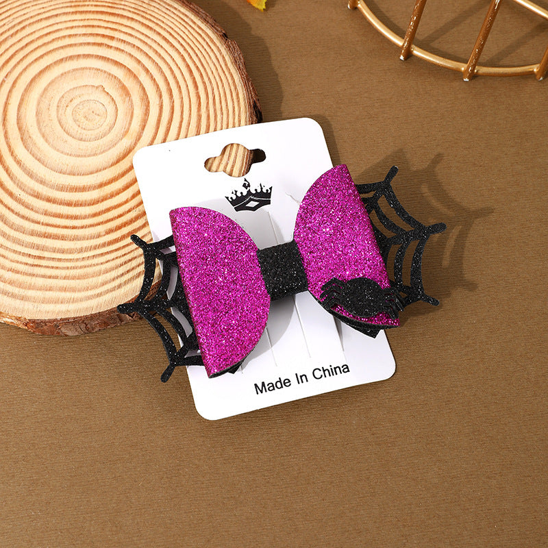 Wholesale Halloween Party Festive Atmosphere Dress Up Bow Props Hairpin