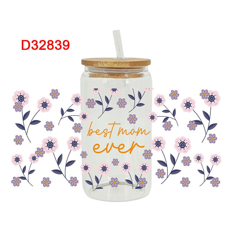 Wholesale Autumn style  16oz Cup UV DTF Wraps