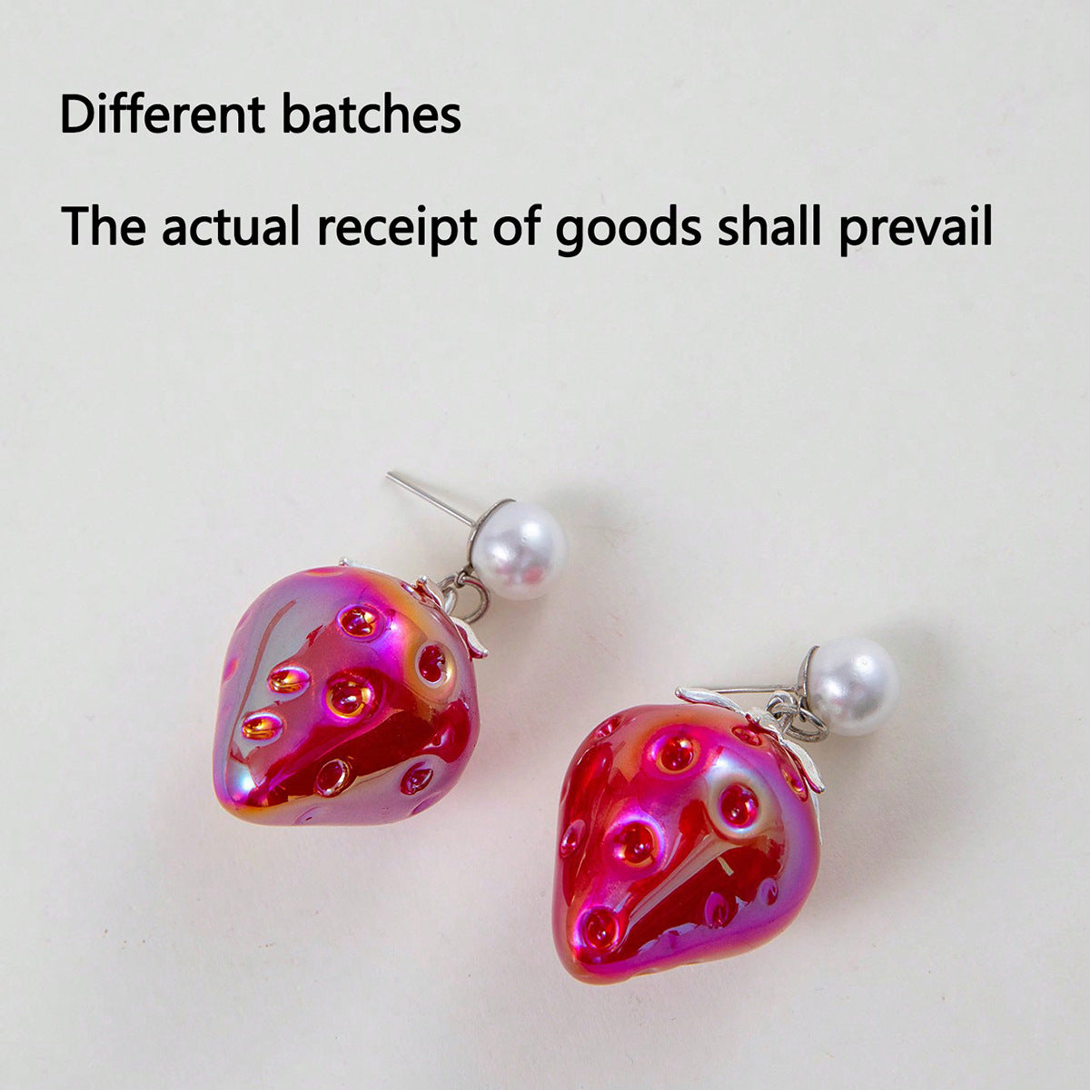 Wholesale  Strawberry Earrings Lover Strawberry Earrings Women
