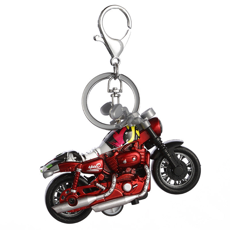 Wholesale Plastic Motorcycle Keychain
