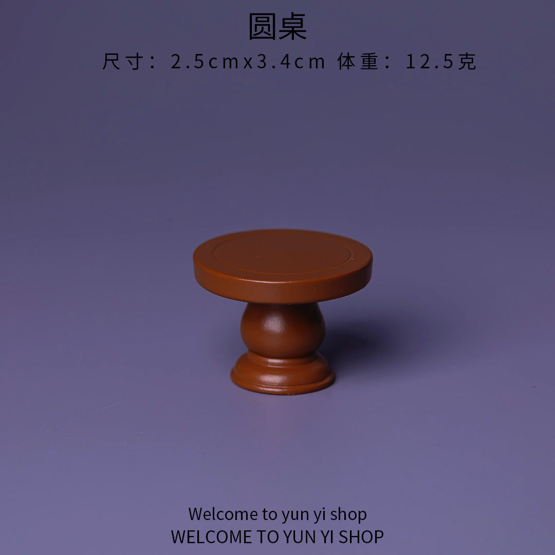 Wholesale European Classic Library Resin Figurine Miniature Desk Decor Creative DIY Car Dashboard Ornament Chic Gift For Resale
