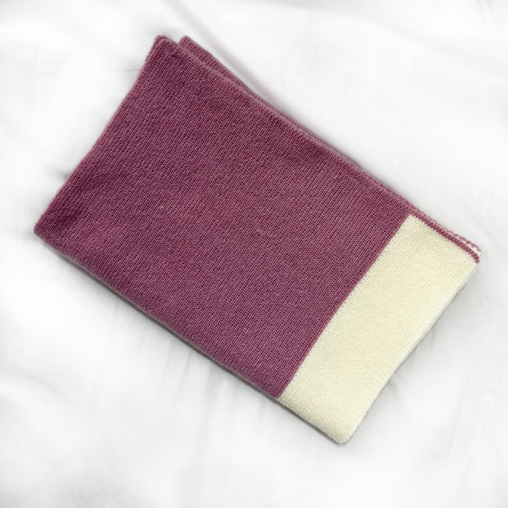 Wholesale Autumn and Winter Long Knitted Acrylic Scarf