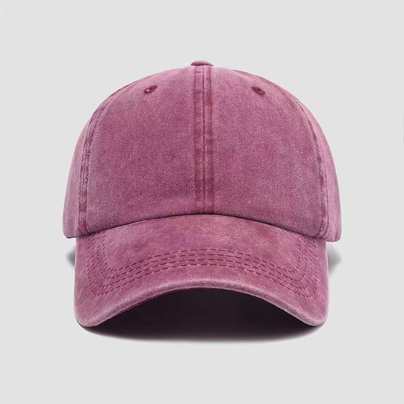 Wholesale Wholesale vintage embroidered logo distressed soft top cap