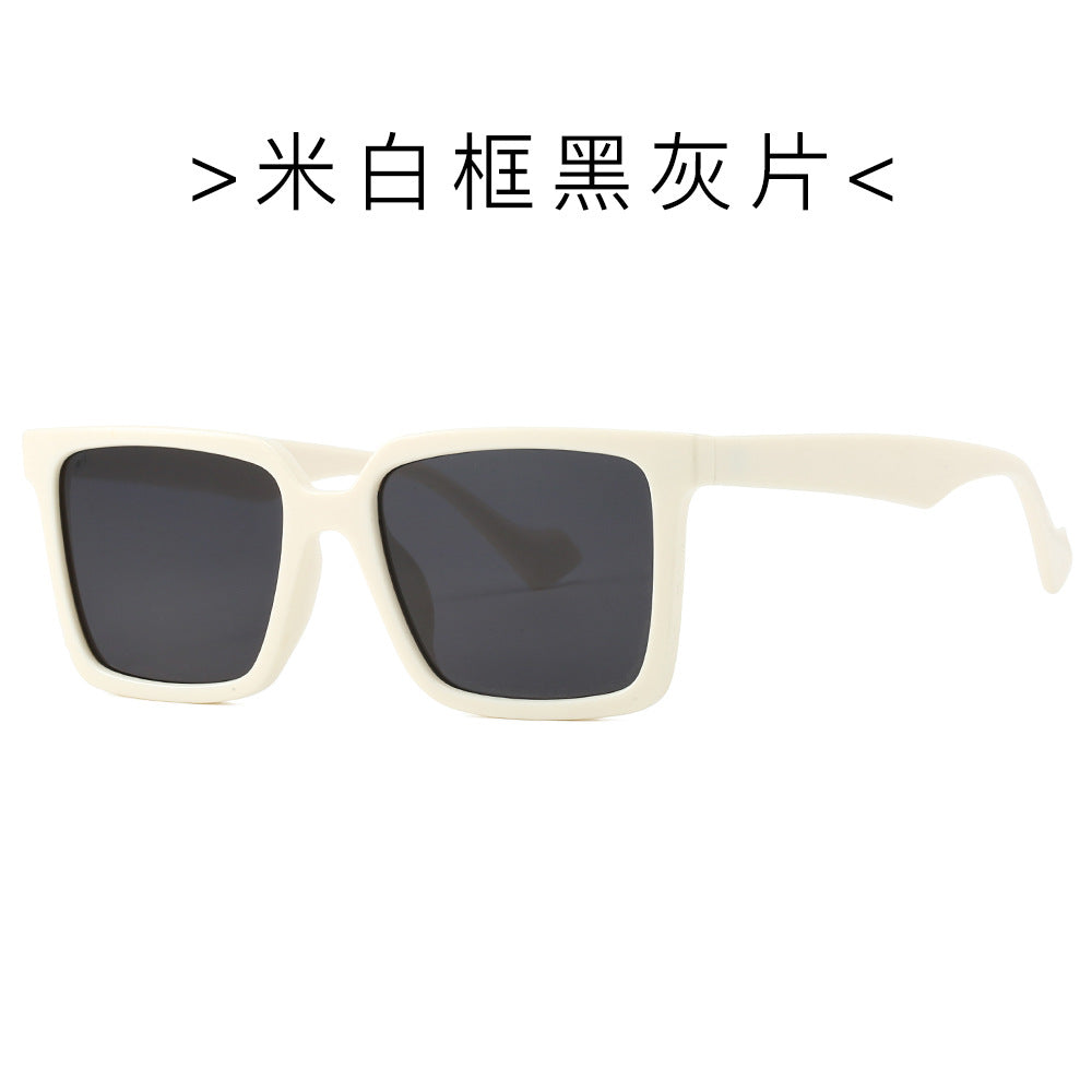 Wholesale Square Frame Simple Plastic Sunglasses