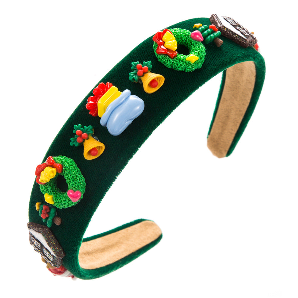 Wholesale Hot Selling Christmas Accessories Decorate Simple and Versatile Party Hair Accessories