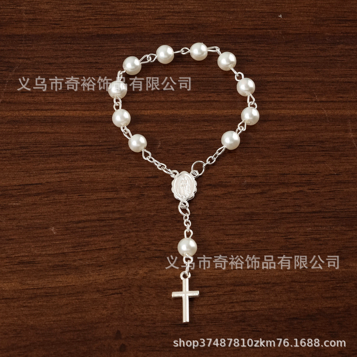 Wholesale 10pcs Glass Pearl Baby Bracelet