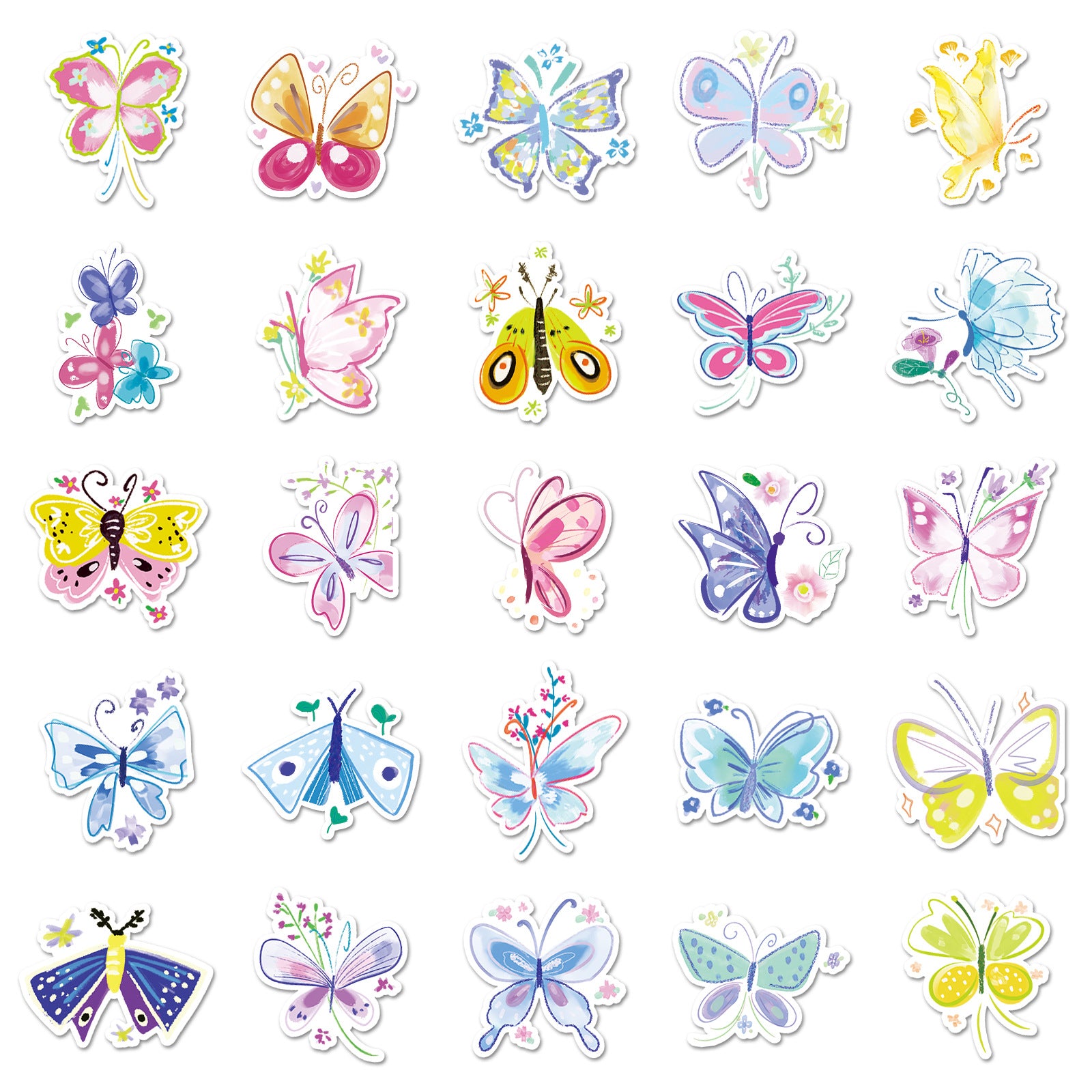 Wholesale cute cartoon Sticker Waterproof Vinyl Stickers OLY Exclusive