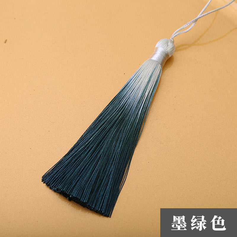 Wholesale Small Gradient Dye Tassel Vertical Decorative Pendant