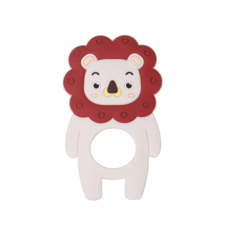 Wholesale 10PCS/PACK Silicone Cartoon Animal Teething Stick