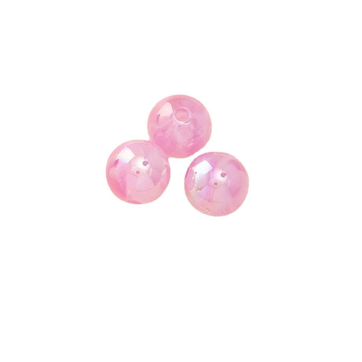 Wholesale 200pcs Cloud Fog Straight Hole ABS Symphony Beads