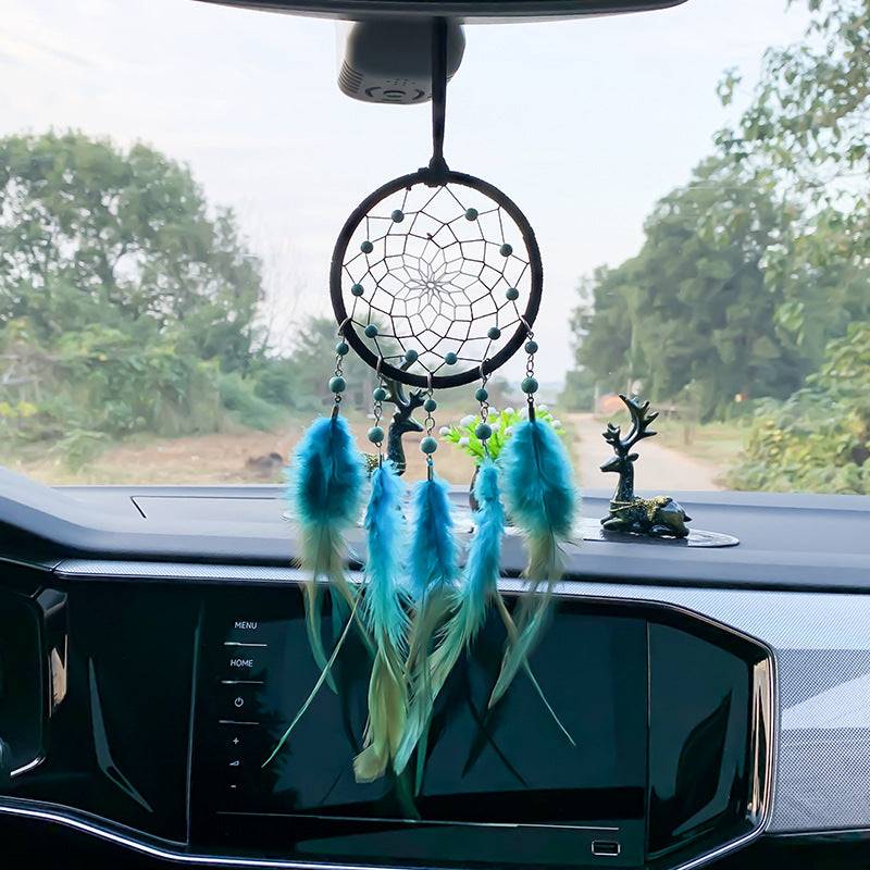 Wholesale Dreamcatcher Feather Car Accessories